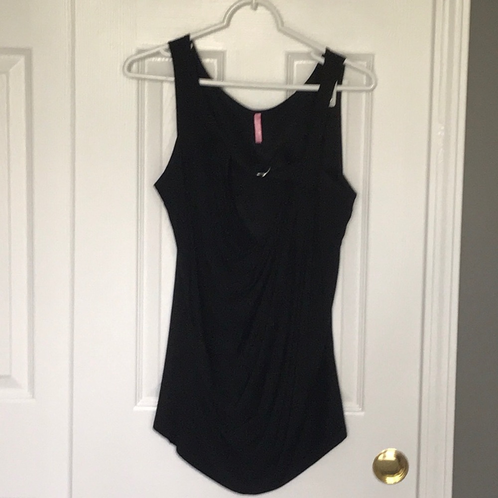 Black tank top